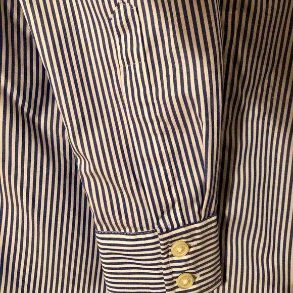 Banana Republic Stripped Button Up Shirt - Picture 5 of 8